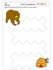 1. sınıf çizgi çalışmaları